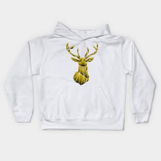 Geometric Deer Kids Hoodie